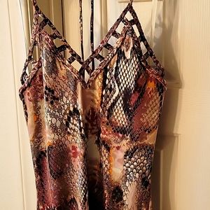 NWT Sky Brand Long Maxi Dress Sz Large